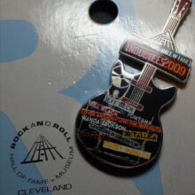 Packaging of 2009 Rock & Rock Hall Of Fame's Inductees Enamel Pin Packaging of 2009 Rock & Rock Hall Of Fame's Inductees Enamel Pin