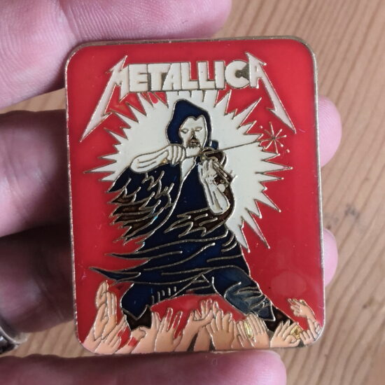 Acting Like A Maniac Enamel Pin - Oversized