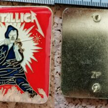 Second picture of Acting Like A Maniac Enamel Pin - Oversized