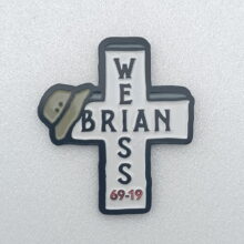 Brian Weiss Commemorative Enamel Pin Brian Weiss Commemorative Enamel Pin