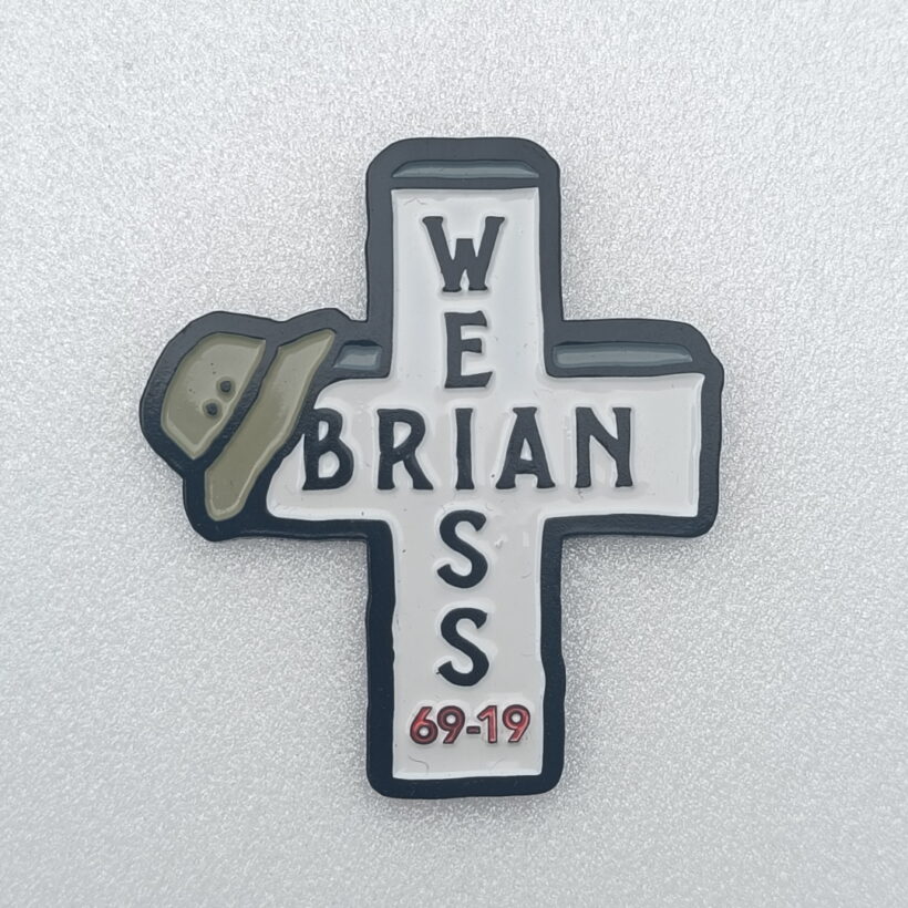 Brian Weiss Commemorative Enamel Pin