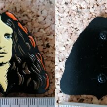 Second picture of Cliff Burton "Orion" Enamel Pin