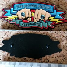 Second picture of X Second picture of Cliff Burton - The Major Rager Enamel Pin