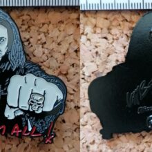 Second picture of X Second picture of Cliff 'Em All Enamel Pin