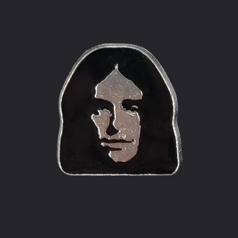 Cliff Burton' s Face Enamel Pin