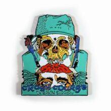 Crash Course In Brain Surgery Enamel Pin