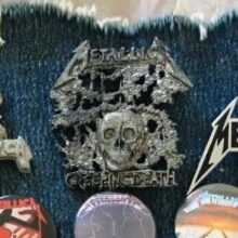 Creeping Death Pewter Pin