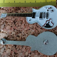 Second picture of Crene ESP James Hetfield Truckster Guitar Enamel Pin