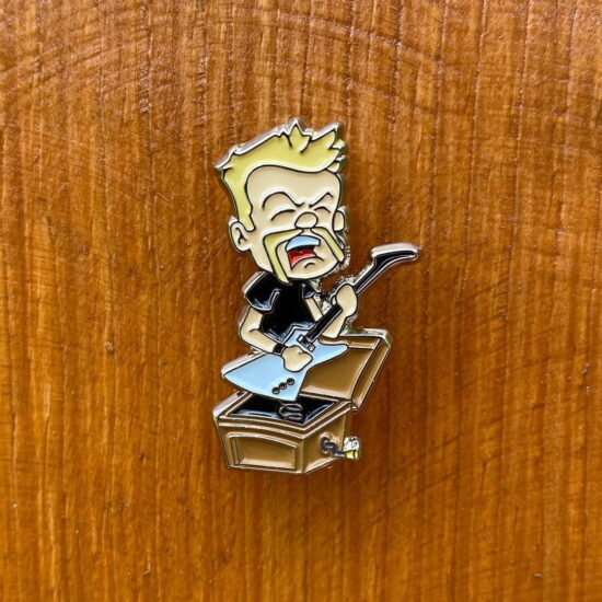 Crene Papa Het Out Of The Box Enamel Pin