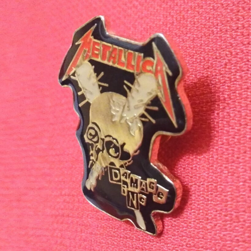 Third picture of Damage Inc. Enamel Pin Third picture of Damage Inc. Enamel Pin