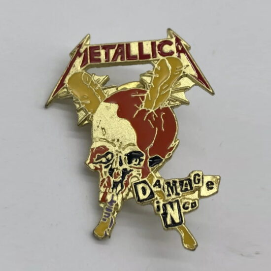 Damage Inc. Enamel Pin