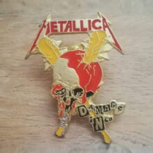 Third picture of Damage Inc. Enamel Pin Third picture of Damage Inc. Enamel Pin