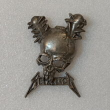 Damage Inc. Pewter Pin Damage Inc. Pewter Pin