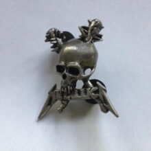 Damage Inc. Pewter Pin