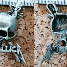 Second picture of Damage Inc. Pewter Pin