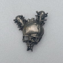 Damage Inc. Pewter Pin Damage Inc. Pewter Pin