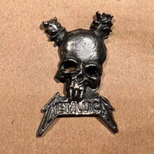 Second picture of Damage Inc. Pewter Pin