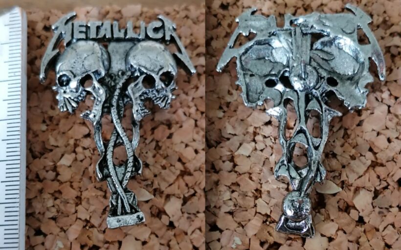 Second picture of X Second picture of Day Out Pewter Pin