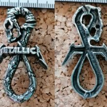 Second picture of X Second picture of Don't Tread On Me Pewter Pin New Version