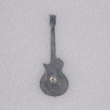 Back of ESP "Iron Cross" Guitar Enamel Pin Back of ESP "Iron Cross" Guitar Enamel Pin
