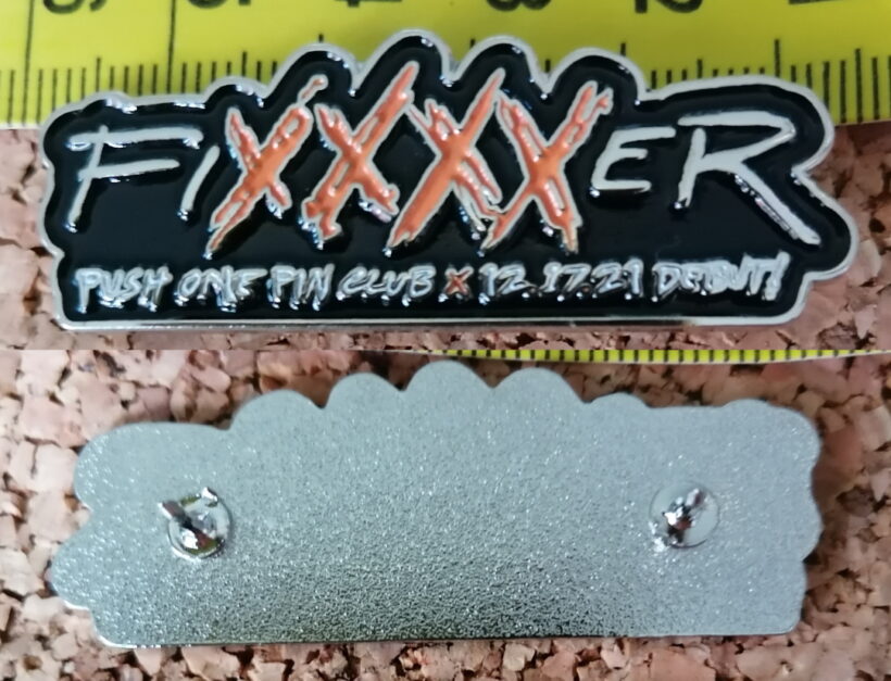 Second picture of X Second picture of Fixxxxer Enamel Pin