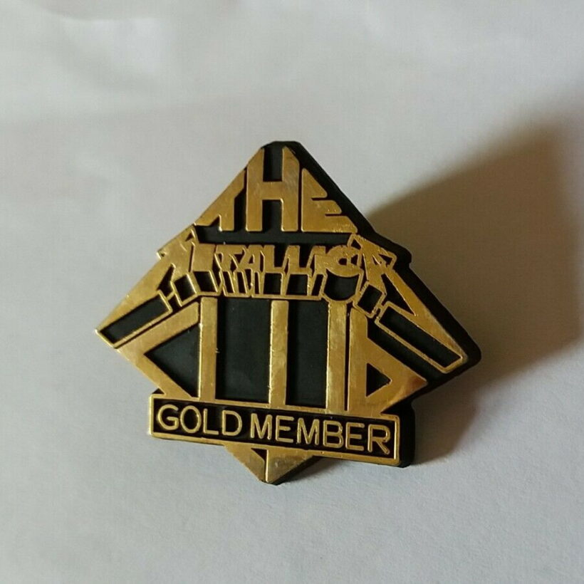 Gold Member Enamel Pin