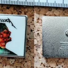 Second picture of Hardwired Album Cover Offset Printed Pin