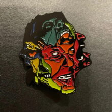 Hardwired Artwork Enamel Pin