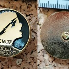 Second picture of Hardwired In Toronto Enamel Pin