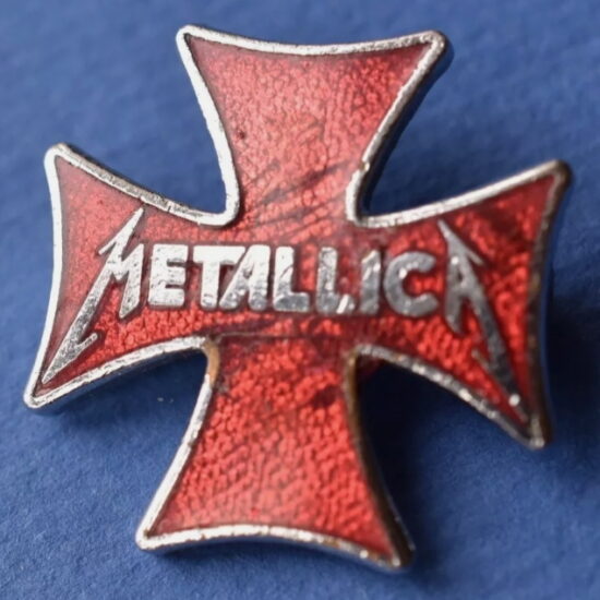 Iron Cross Enamel Pin