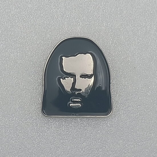 James' Face Enamel Pin
