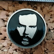 James' Face Enamel Pin James' Face Enamel Pin