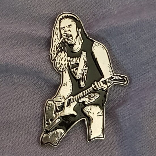James Hetfield Enamel Pin