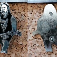 Second picture of X Second picture of James Hetfield Enamel Pin