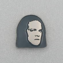Jason's Face Enamel Pin
