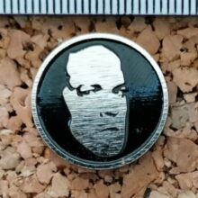 Jason's Face Enamel Pin