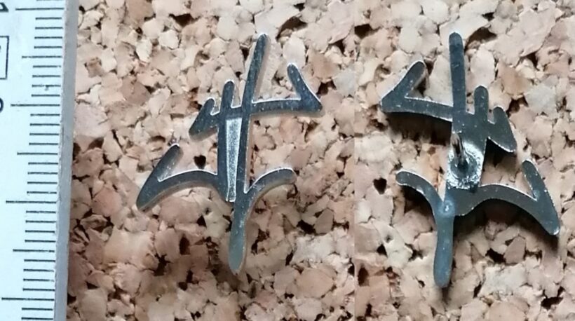 Second picture of X Second picture of JH Signature Metal Pin