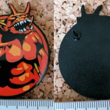 Second picture of X Second picture of Jump In The Fire Enamel Pin