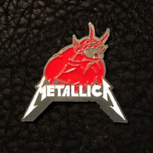 Jump In The Fire Enamel Pin Jump In The Fire Enamel Pin