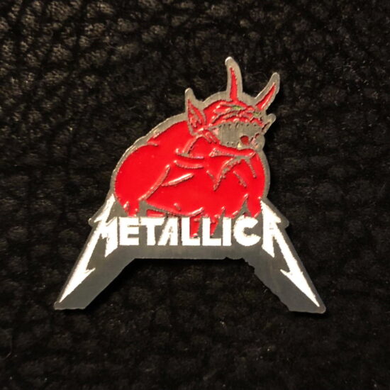 Jump In The Fire Enamel Pin