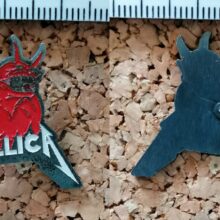 Second picture of X Second picture of Jump In The Fire Enamel Pin