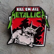 Jump In The Fire Enamel Pin