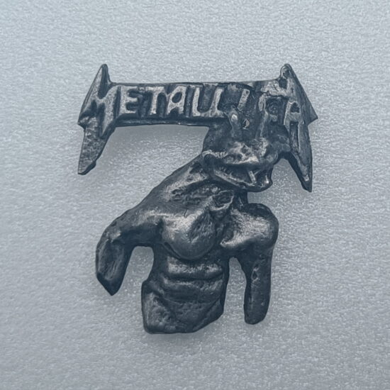 Jump In The Fire Pewter Pin