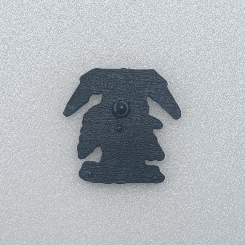 Back of Justice Album Cover Enamel Pin