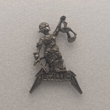 Justice Pewter Pin