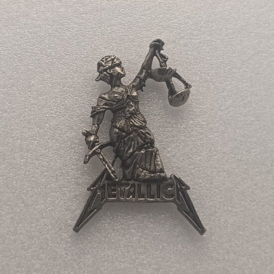 Justice Pewter Pin