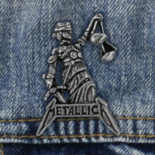 Justice Pewter Pin Justice Pewter Pin