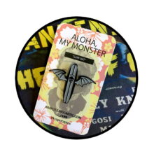 Ad used for Kirk Von Hammett - Krapotz Surf Bat Enamel Pin Ad used for Kirk Von Hammett - Krapotz Surf Bat Enamel Pin
