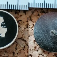 Second picture of X Second picture of Kirk's Face Enamel Pin