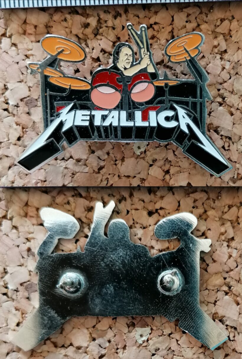 Second picture of X Second picture of Lars On Drums